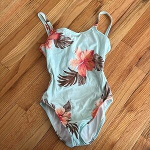 LEILANI vintage floral one piece size 6